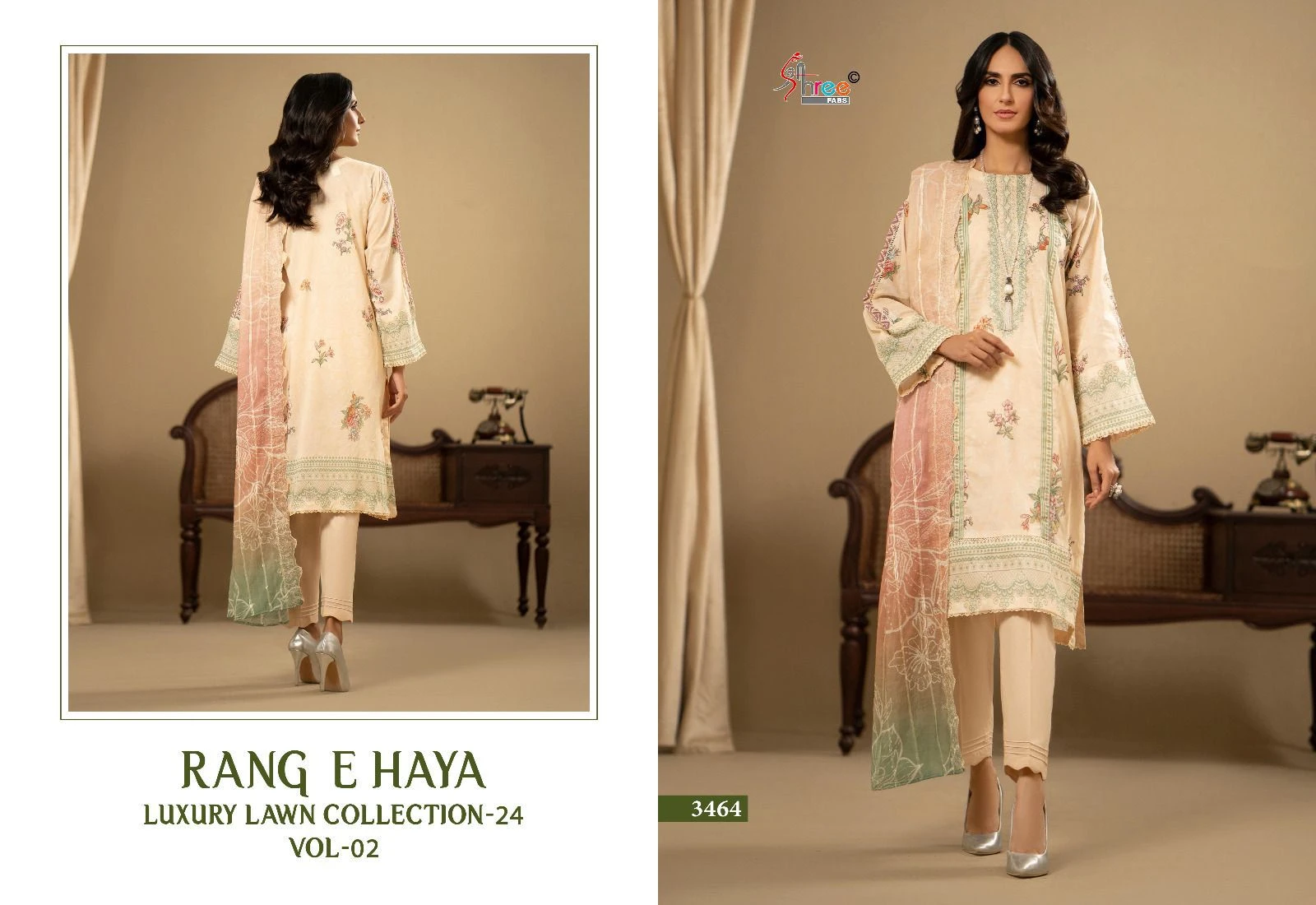 RANG E HAYA LUX LAWN COLLECTION VOL-02